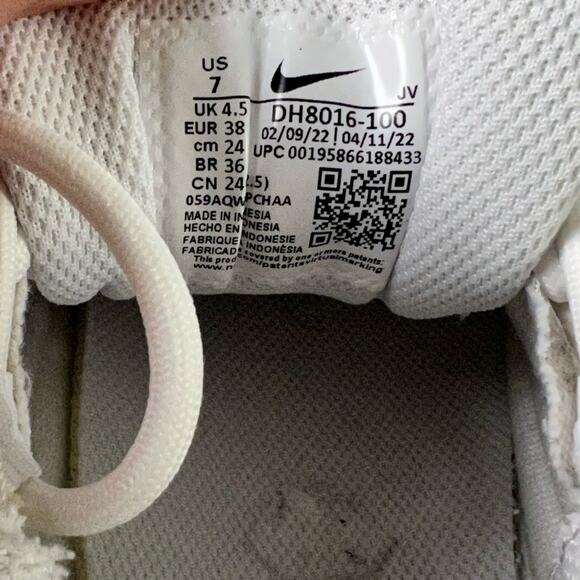 Nike Air Max 97 Triple White Ripple Cushion DH8016-100 Running Sneakers 7 - Picture 11 of 11